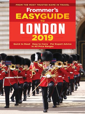 cover image of Frommer's EasyGuide to London 2019